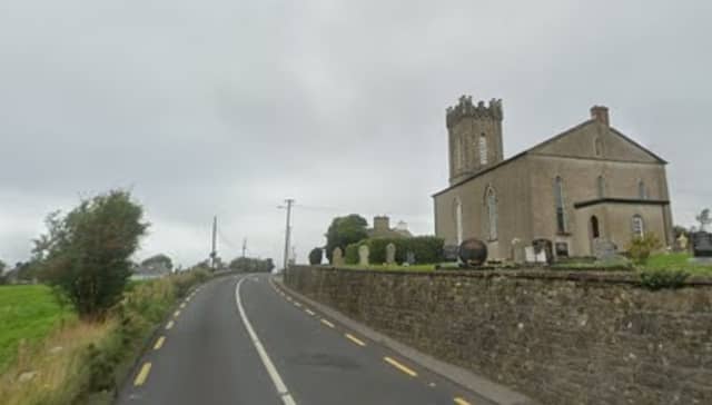The main road has no safe zone for pedestrians