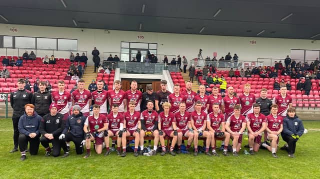 The Letterkenny Gaels side that fell at the Ulster semi-final stage in Owenbeg.