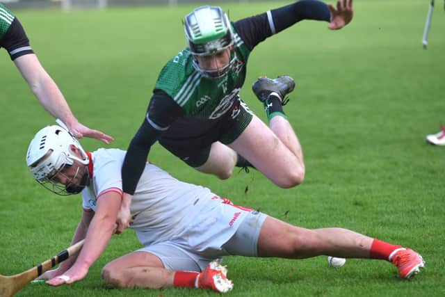 And they were struck a heavy blow in the 33rd minute when centre forward Stephen Donnelly was lined for a second yellow card offence. They battled well but Setanta were able to find the crucial gaps to get the crucial scores in his absence.