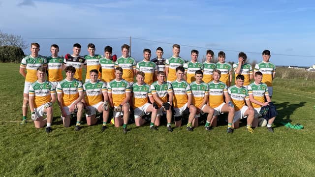 The Glenswilly panel before their win over Cloughaneely in the U-21B Championship