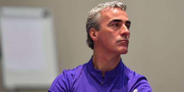 Jim McGuinness during the FAI UEFA Pro Licence course at Johnstown House in 2019. Photo: Seb Daly/Sportsfile