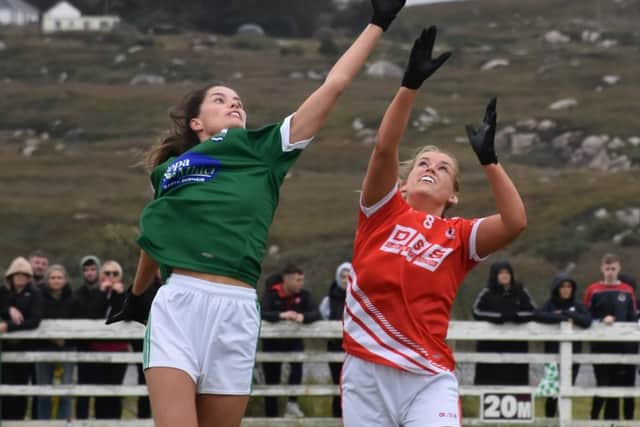 Dungloe did pile on the pressure in the remaining 20 minutes and twice cut the lead back to two. But Gaoth Dobhair held on for a deserved win.