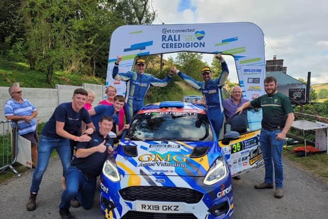A head for speed: Eamonn Kelly stays relaxed in rally’s high-speed cooker
