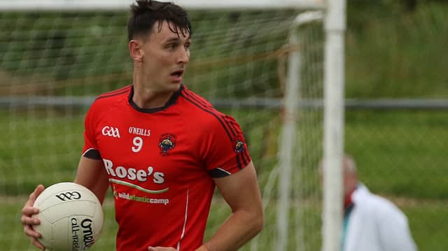 Michael Langan kicked three points for St Michael's in Mountcharles