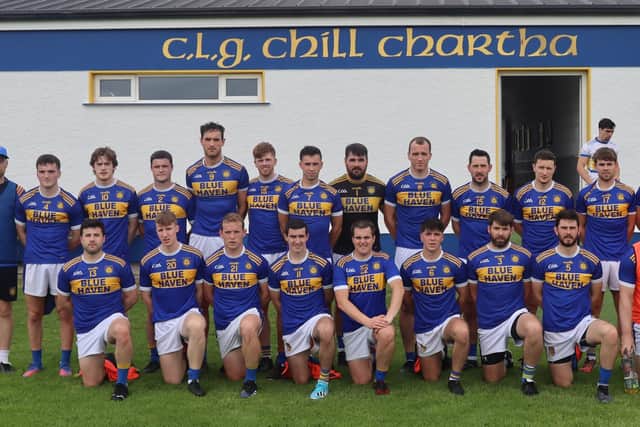 Ardara were short a number of players including Matthew McGlynn and Matthew Sweeney while Kilcar started without Brian O’Donnell.