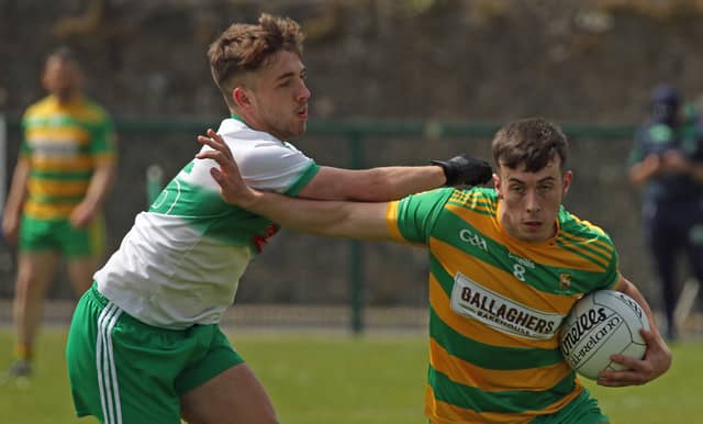 Nathan Boyle's Aodh Ruadh got the better of Robbie Adair's Ardara in the Donegal SFC