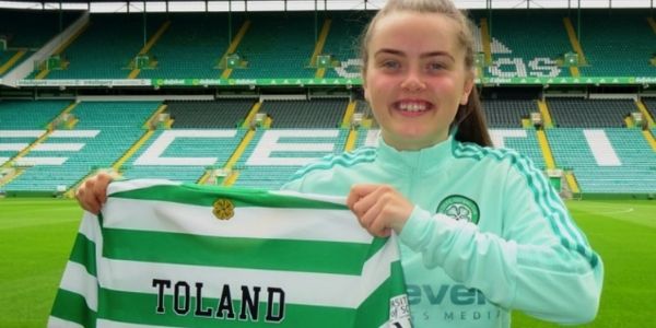 Tyler Toland played her part as Celtic defeated Edinburgh City