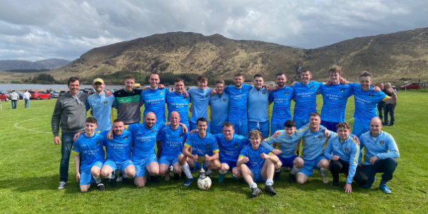 Harron header sees Copany Rovers pip Dunlewey Celtic to title