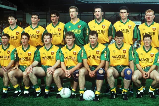 Thirty years ago, Donegal won their first All-Ireland SFC title when they upset the odds to beat Dublin 0-18 to 0-14 at Croke Park.