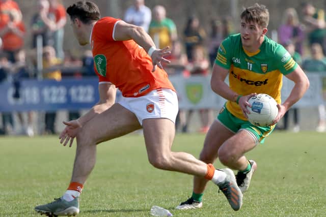 Jarlath Óg Burns is another Armagh player who is playing very well. His penetrating runs from half back can see him abandon defence and go on attack at every opportunity can cause serious problems for opposing teams and he needs special attention this Sunday.