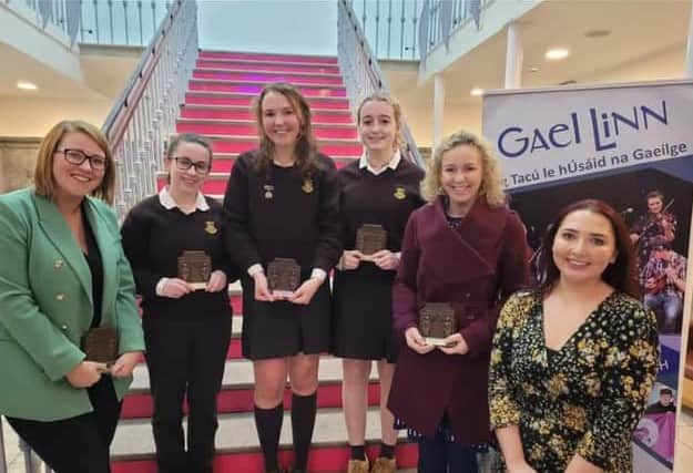 Loreto Secondary School celebrates All-Ireland debating success