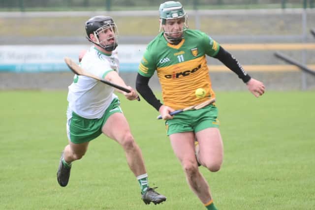Donegal welcomed back two of their talismans as Danny Cullen and his brother-in-law Declan Counter started in central slots on a slithery sod. But they did not disappoint as their vast experience and hurling nous was a big factor in this facile victory.