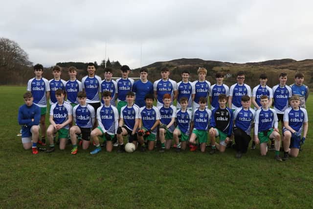 For long spells early on, such complexities were never considered. Ciaran McLaughlin’s St Columba’s team were very capable defensively - working as a team, tackling strong and pushing up to great effect.