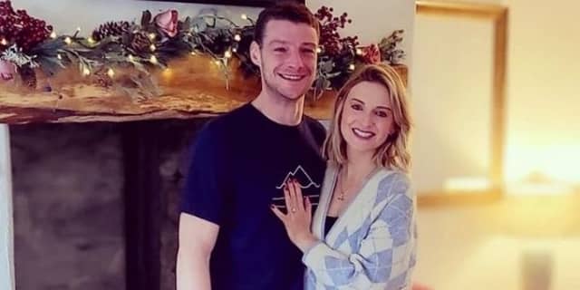 Nikki Bradley and Ian Parke got engaged at the weekend. (nikki_bradley_speaks)