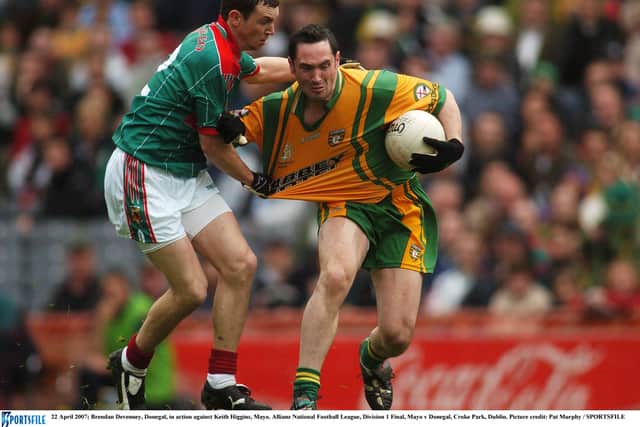 On his day, he was unplayable - like in the 1999 Donegal SFC final when he kicked 14 points for St Eunan’s in their victory over Aodh Ruadh at MacCumhaill Park and in the Irish jersey at the Melbourne Cricket Ground when he top-scored as part of the International Rules Series of 2001. Devenney enjoyed his time playing, again, both on and off the pitch.
