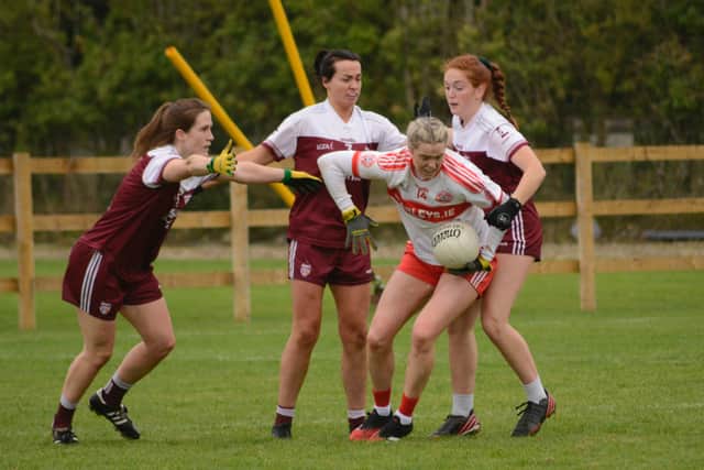 Last year Glenfin had hammered Termon 7-7 to 2-10 in the decider, although the nature of the duopoly means that margins are seldom so wide. With Bonner back on board from Glenfin following the birth of her baby daughter, it meant Andy Connors’ Termon would have plenty to think about defensively.