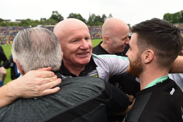 Last winter when he mulled over what 2021 would bring, Bonner and his backroom team came up with the concept of having a development squad working in tandem with the senior panel. Naomh Conaill’s Eunan Doherty is one example of the success of that venture, having graduated into the senior ranks.