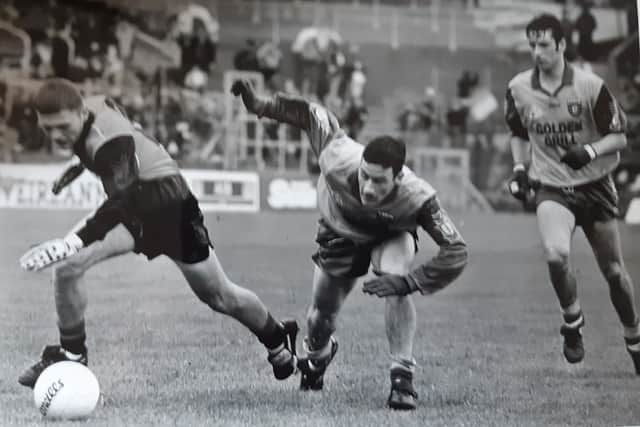 Stephen Ward (Aodh Ruadh): Won a McLarnon Cup also that year with De La Salle, beating St Eunan’s in the final. Went on to be a regular at midfield for Aodh Ruadh and won two county senior medals. Still involved at underage level with the club. Now a planning officer with An Bord Pleanala and lives in Ballyshannon.