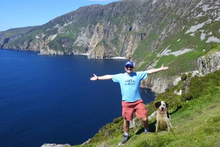 Joseph Irwin will walk from Donegal Town to Sliabh Liag and back for two causes very close to his heart