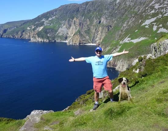 Joseph Irwin will walk from Donegal Town to Sliabh Liag and back for two causes very close to his heart