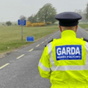 A Garda at a Covid-19 checkpoint