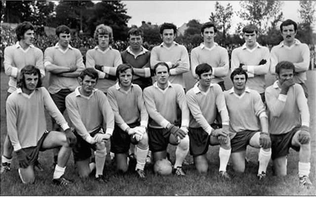 The Donegal team that won Ulster in '72. The team included some of Brian's favourite all-time midfielders including Martin Carney, Declan O'Carroll and Frankie McFeely
