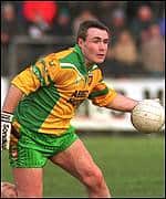 Rory Kavanagh was another outstanding player. A quality athlete who would deserve to be considered at midfield but would also be pushing for a place at wing half-forward. His father Charlie was a fine player too. I remember playing against him when he played with Convoy.