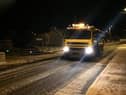 Council road gritters will be in action on Sunday morning