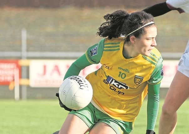Amy Boyle Carr - first half goal for Donegal