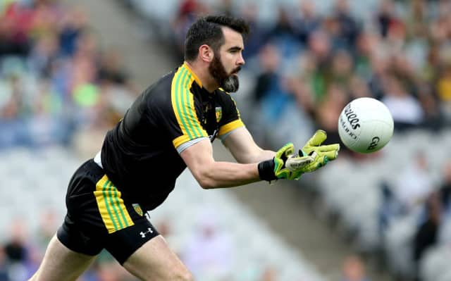 Paul Durcan . . . back training with Donegal