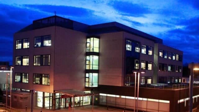 The man was taken to Letterkenny University Hospital to receive treatment for non-life threatening injuries