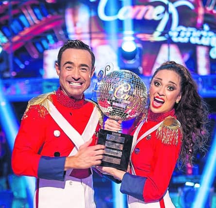 Joe McFadden and his dance partner Katya Jones