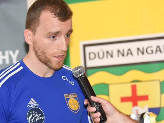 Ciaran McGinley . . . another vital goal for Kilcar