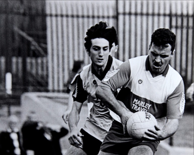 Francie Martin in his playing days with Glenfin