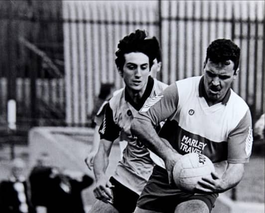 Francie Martin in his playing days with Glenfin