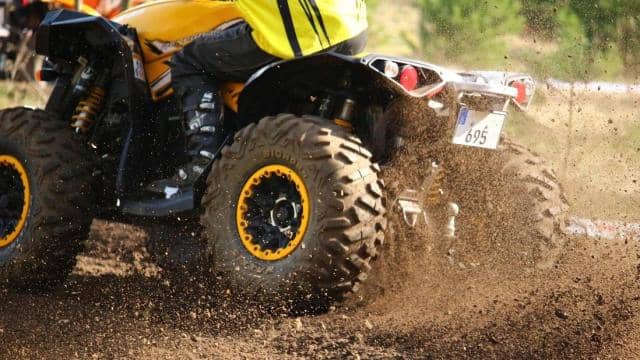 A quad bike was stolen near Churchill