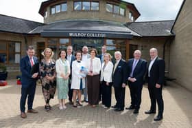 Minister Naughton visited Mulroy College, where she met with students, staff and
members of the senior management team