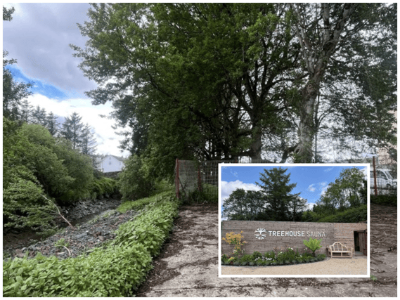 Current car park site and Wellness Facility visual