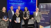 Dr Meadbh Ruane (ATU Lecturer, Donegal), Mr Paul McGuckin (ATU Lecturer, Donegal), Ms Cait Noone (Head of School, Galway and President, Galway Chamber of Commerce), Ms Patricia Doherty (Head of Department of Business Studies, Donegal), and Mr Michael Margey (Head of School of Business, Donegal)