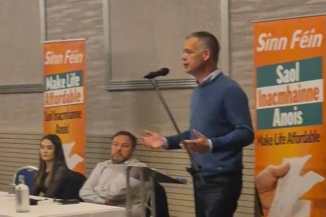 Sinn Féin’s Deputy Dáil Leader and Finance Spokesperson, Pearse Doherty TD