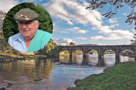 Pat Kane, inset, landed the first salmon of the season earlier this week on the Crana River