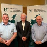  Cllr Gerry McMonagle, Vice Chair of the Regional Health Forum Committee with Tony Canavan, Regional Executive Officer, HSE West and North West and Executive Chair of the Regional Health Forum West and North West and Cllr Michael Kilcoyne, Chair of the Regional Health Forum Committee