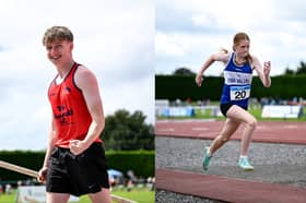 Tír Chonaill AC's Ben Huss and Ceola McGlinchey of Finn Valley AC both picked up golds at the National Juvenile Track & Field Championships
