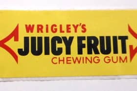 The humble packet of Juicy Fruit has a lot to answer for!