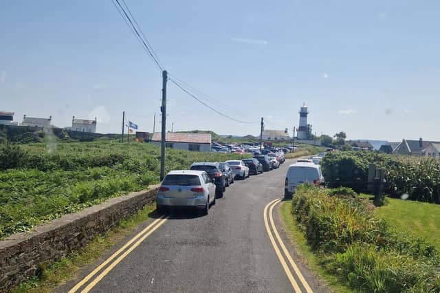 Parking issues have continued at Shroove Beach despite the recent addition of double yellow lines.