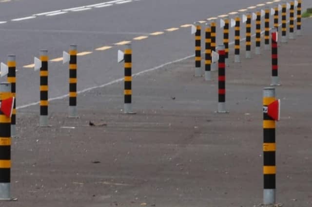 The bollards will be erected at Crievesmith Park, located in Old Town