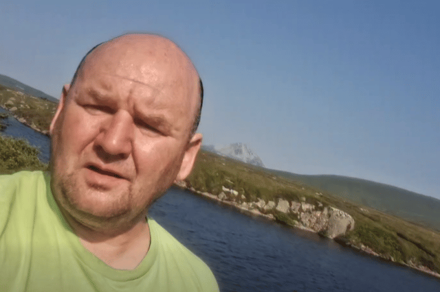Independent Councillor Micheál Choilm Mac Giolla Easbuig