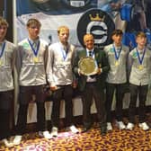 The Ireland Under-19 team that were victorious at the World Youth Fly Fishing Championships