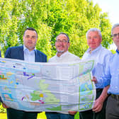  Members of the Seafood Ireland Alliance (L-R):  Aodh O'Donnell, CEO, Irish Fish Producers Organisation; Brendan Byrne, CEO, Irish Fish Processors and Exporters Association; Patrick Murphy, CEO, Irish South and West Fish Producers Organisation; John Lynch, CEO, Irish South and East Fish Producers Organisation; and Dominic Rihan, CEO, Killybegs Fishermen's Organisation   