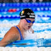 Mona McSharry of Ireland competes in the Women's 200m Breaststroke heats during day four of the 2026 European Aquatics Championships in Paris, France. 